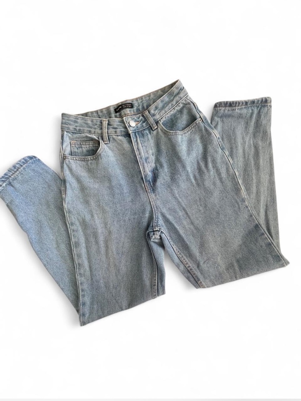 Light Wash Mom Jeans